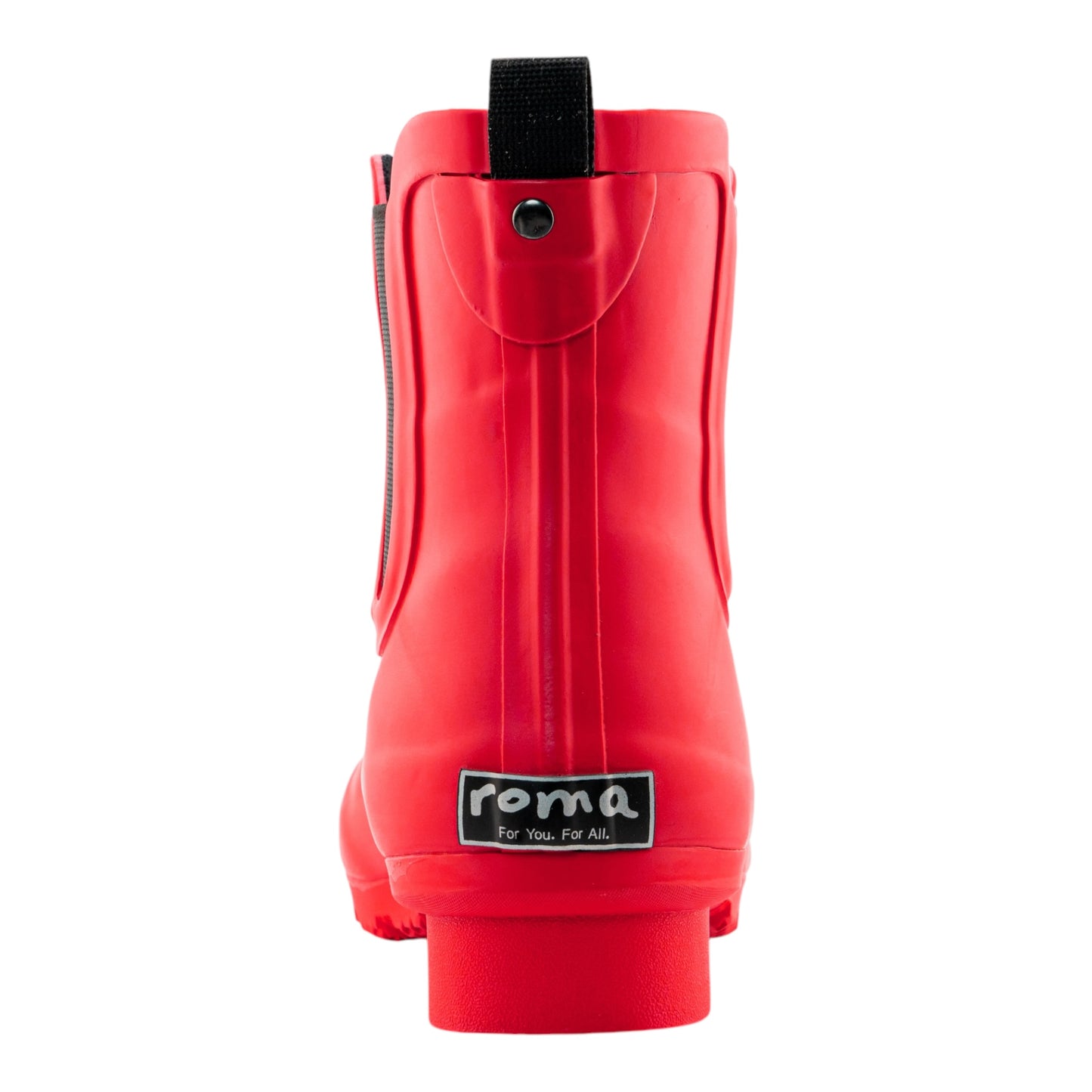 Chelsea Matte Red Women's Rain Boots