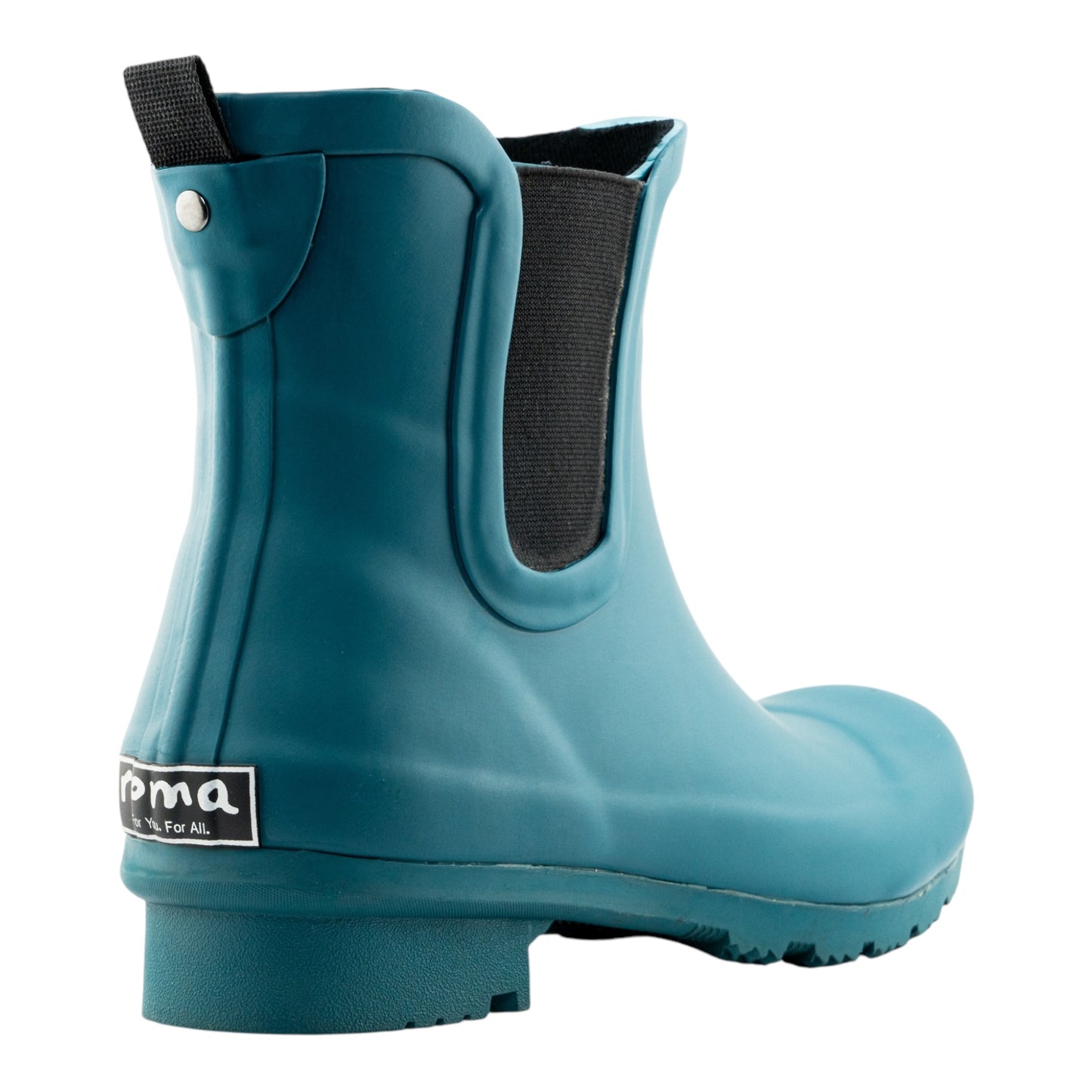 Chelsea Matte Teal Women's Rain Boots