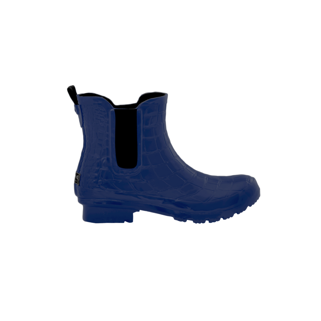 Vegan rubber fashion boots