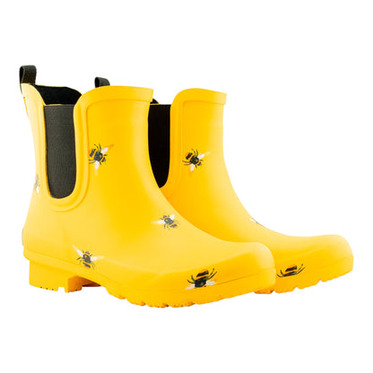 Chelsea Matte Yellow Bee Women’s Rain Boots