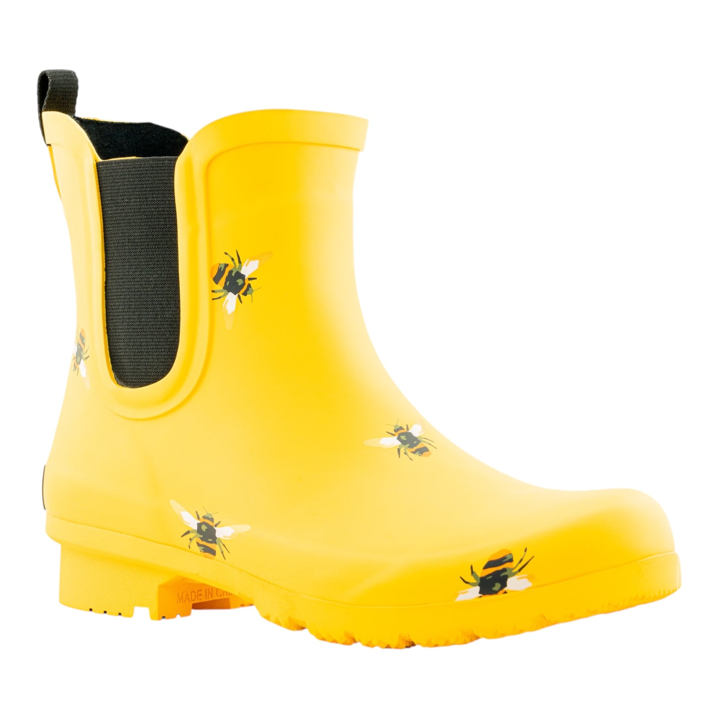 Chelsea Matte Yellow Bee Women’s Rain Boots