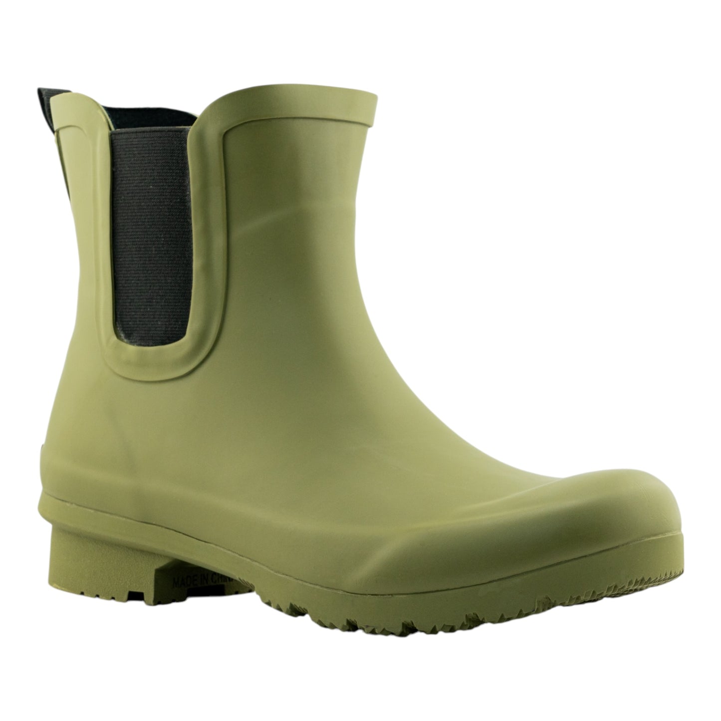 Chelsea Matte Olive Women's Rain Boots