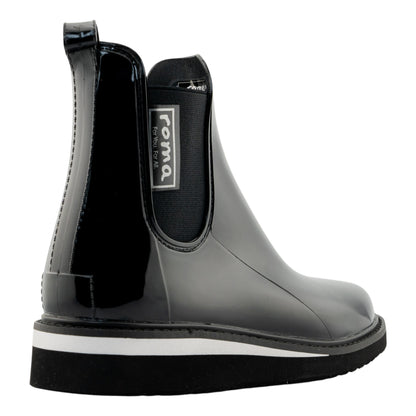 Ava Black Women's Rain Boots