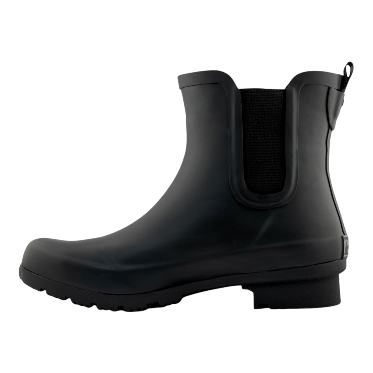 Chelsea Matte Black Women's Rain Boots