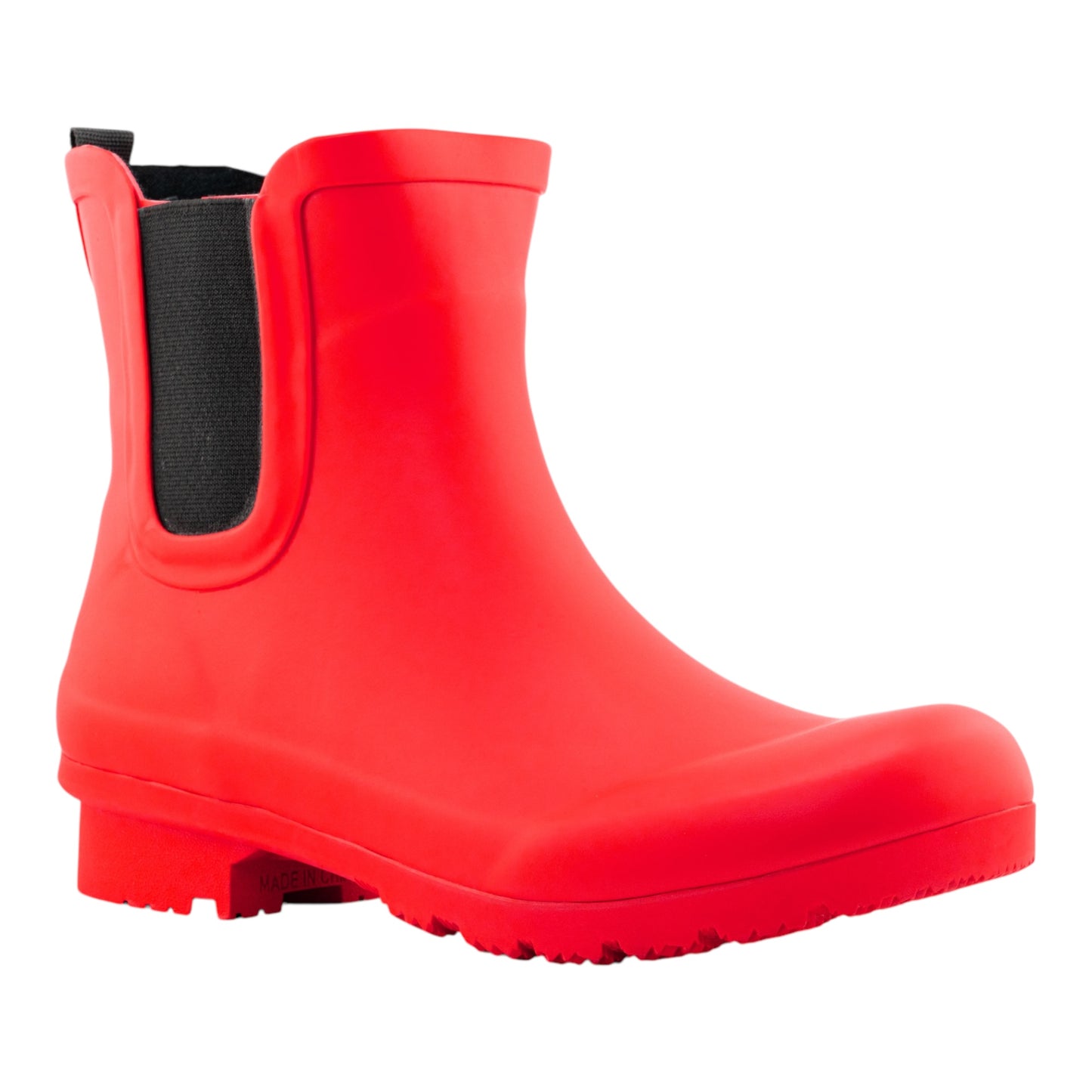 Chelsea Matte Red Women's Rain Boots