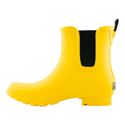 Chelsea Matte Mustard Women's Rain Boots