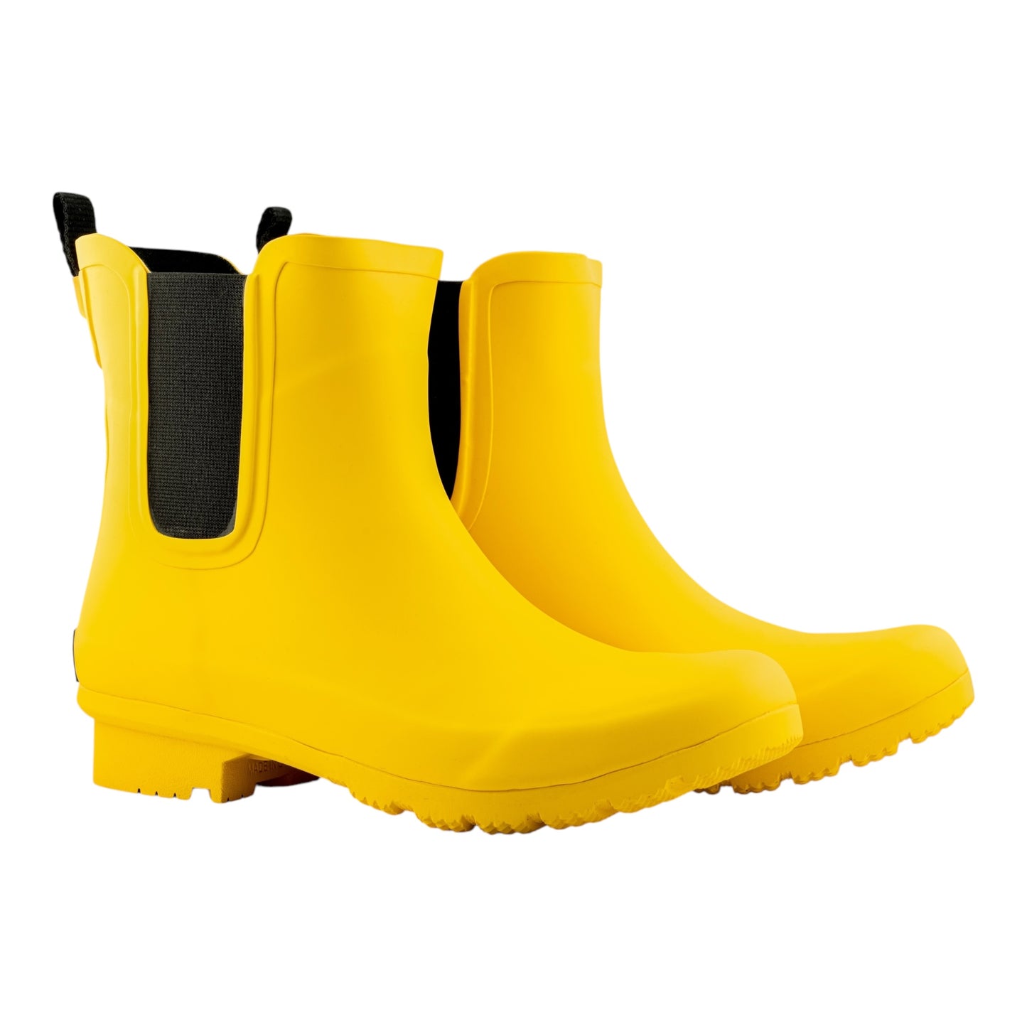 Chelsea Matte Mustard Women's Rain Boots