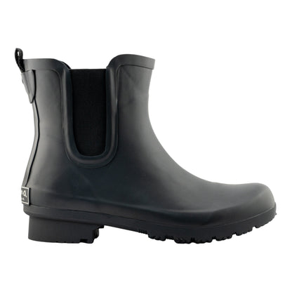 Chelsea Matte Charcoal Women's Rain Boots