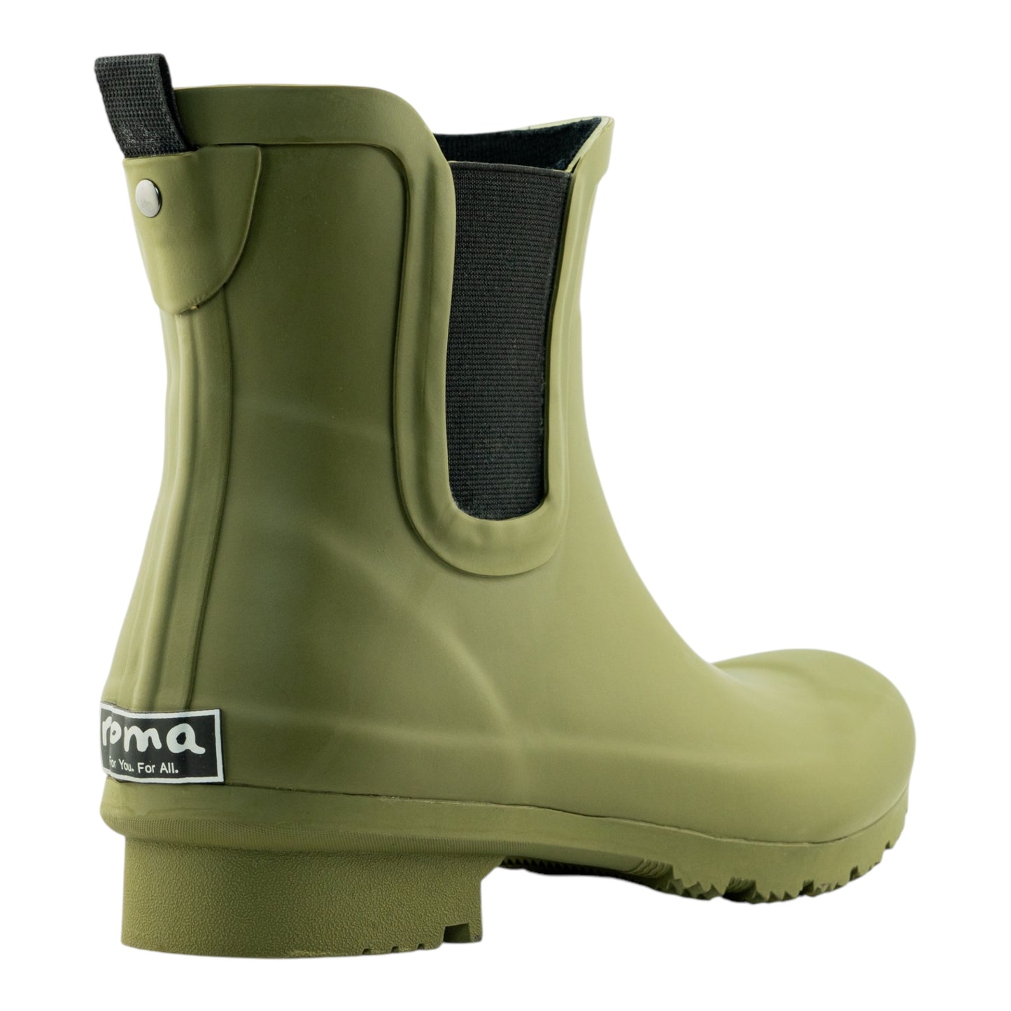 Chelsea Matte Olive Women's Rain Boots