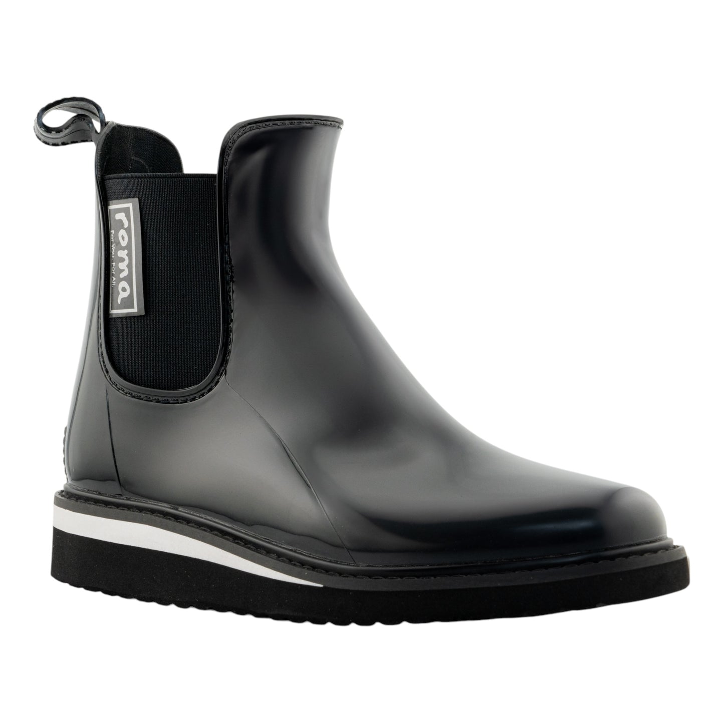 Ava Black Women's Rain Boots