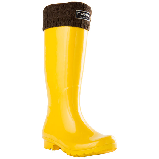 Women's Brown Boot Liner (Tall)