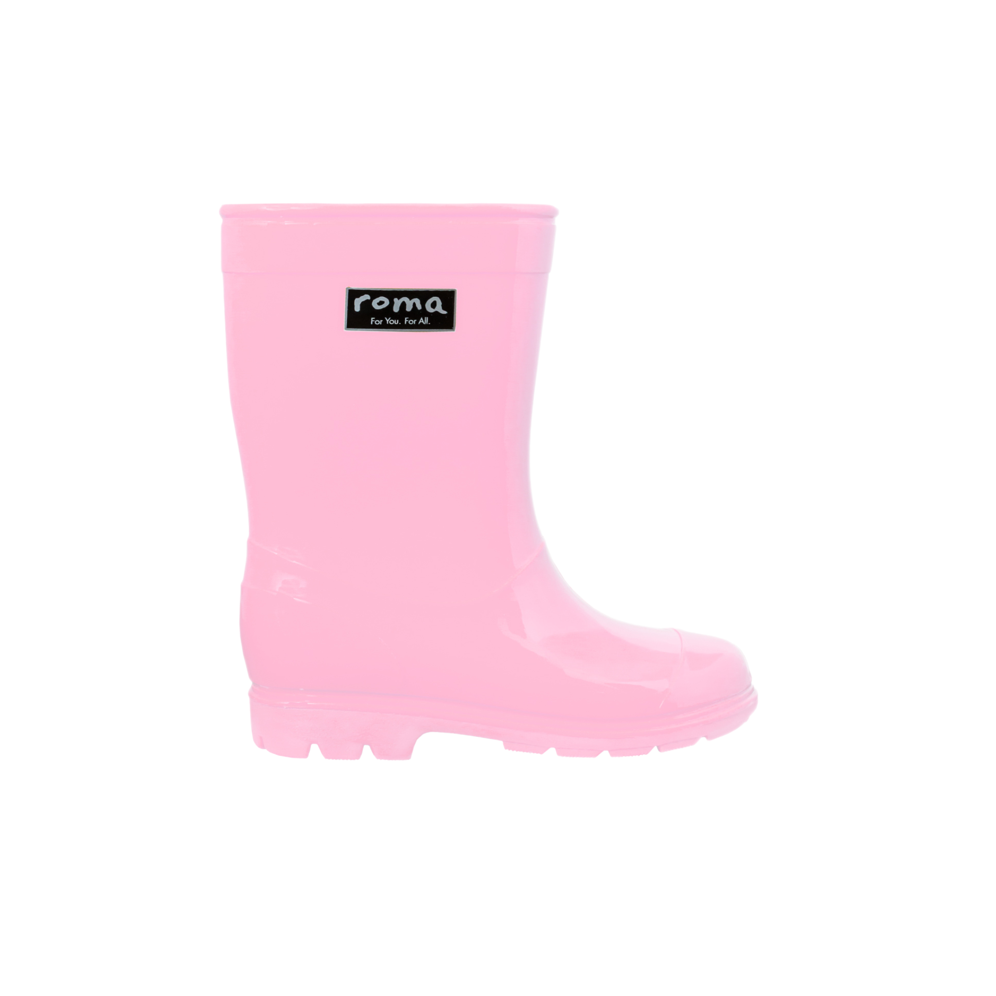 Abel Pink Kids Rain Boots
