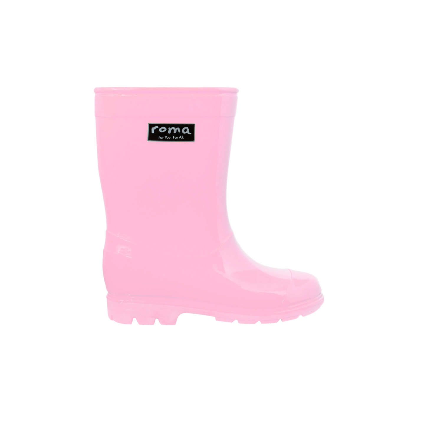 Abel Pink Kids Rain Boots