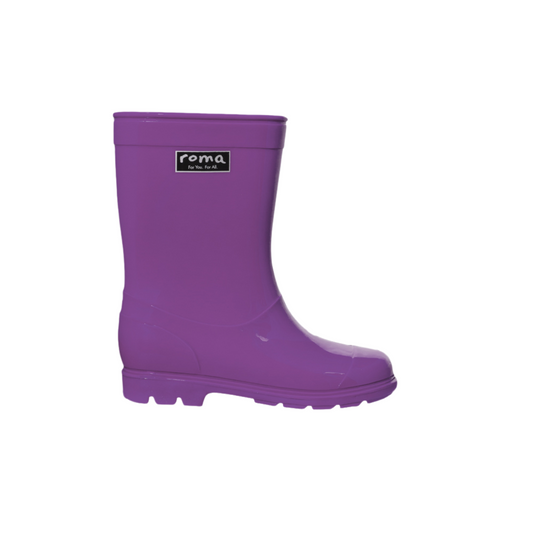 Abel Purple Kids Rain Boots
