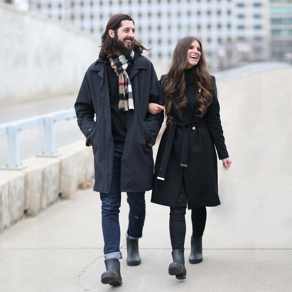 Black matte hot sale chelsea boots